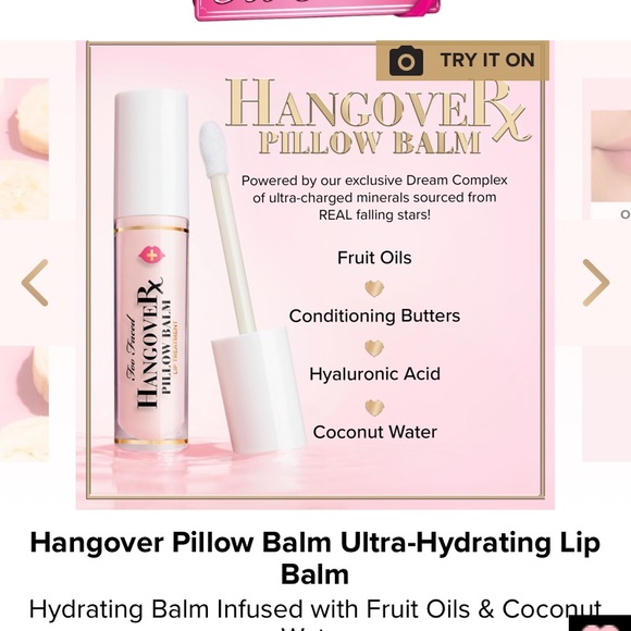Hangover Pillow Balm Ultra-Hydrating Lip Balm - Picture 4 of 4